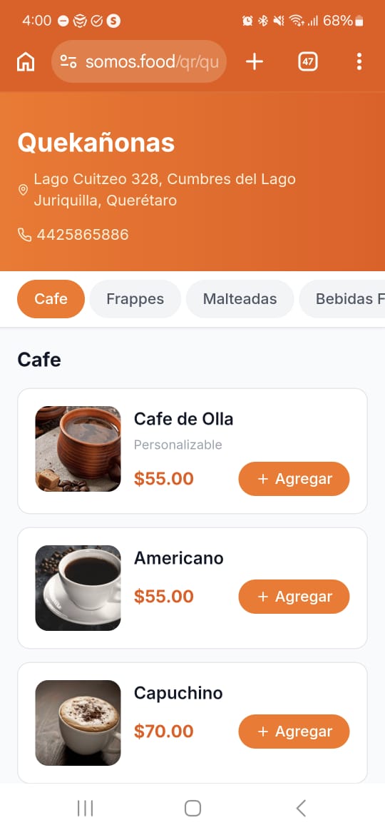 Somos Food — Menú QR